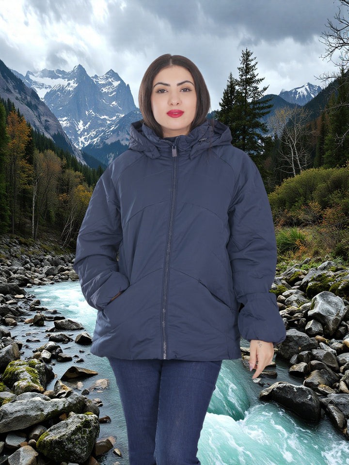 Women’s Winter Puffer Jacket with Hood – Warm, Lightweight & Windproof