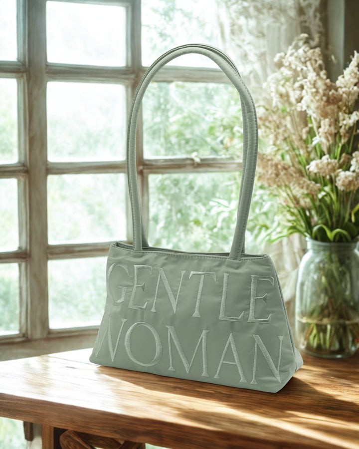 Chic Embossed Gentlewoman Day Bag