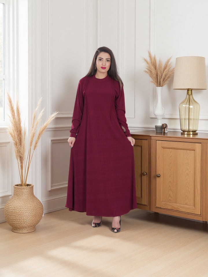 Elegant Maxi Abaya Dress – Modest Look