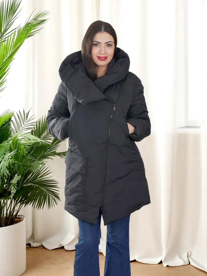 Women Long WindProof Jacket - Finelook