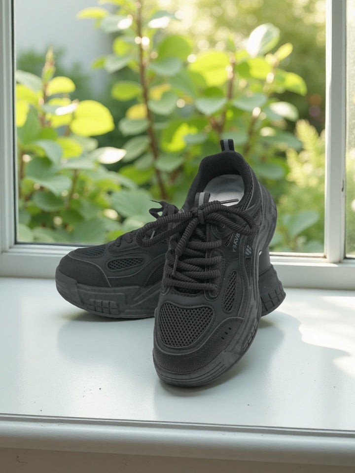 Women Breathable Sports Shoes with Lace - Finelook